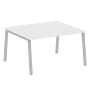 Стол для переговоров (1 столешница) на А-образном м/к Metal System Style БА.ПРГ-1.3 1400x1235x750