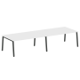Стол для переговоров (2 столешницы) на А-образном м/к Metal System Style БА.ПРГ-2.5 3600x1235x750
