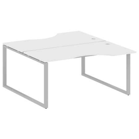 Рабочая станция криволинейная Metal System Style БО.РАС-СА-2.1 1600x1835x750