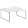 Рабочая станция криволинейная Metal System Style БО.РАС-СА-2.1 1600x1835x750