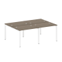 Рабочая станция на 4 раб. места Metal System Style БП.СМ-4.1 2000x1475x750
