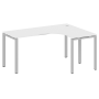 Стол криволинейный правый Metal System Style БП.СА-4 Пр 1600x1200x750