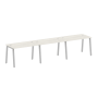 Рабочая станция на 3 рабочих места на А-образном м/к Metal System Style БА.СМ-3.2 3600x720x750