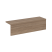 Накладка прямая низкая на 2 модуля О.R-F.MP.V-78 Onix О.R-NP.N-78.2 1100x327x297
