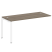 Проходной наборный элемент рабочей станции Metal System Style БП.ПРС-СП-1.4 1600x720x750
