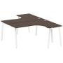 Рабочая станция криволинейная Metal System Style БА.РАС-СА-2.4 1600x2435x750