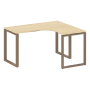 Стол криволинейный правый Metal System Style БО.СА-3 Пр 1400x1200x750