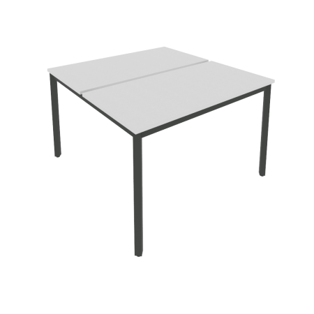 Рабочая станция на металлокаркасе Slim С.СП-4.2 1180x1235x750 (Серый/Антрацит металл)