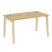Стол руководителя на деревянных опорах Onix Wood Direct OW.SRR-3.8 1380x800x750