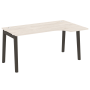 Стол эргономичный правый на деревянных опорах Onix Wood OW.SA-1R 1580x980x750