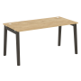 Стол рабочий на деревянных опорах Onix Wood OW.SP-4.8 1580x800x750