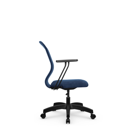 Кресло для руководителя Метта SU-Mr-4(Vivaldi)/подл.109/осн.005 (Светло-синий)