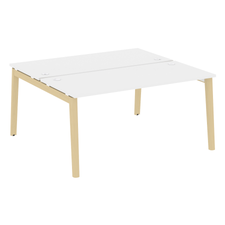 Рабочая станция на деревянных опорах Onix Wood OW.D.RS-2.4.7 1580x1475x750