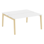 Рабочая станция на деревянных опорах Onix Wood OW.D.RS-2.4.7 1580x1475x750