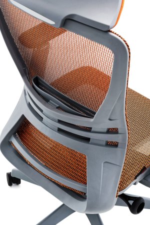 Офисное кресло King-32 Sinchrocomfort (Оранжевое)