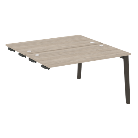 Стол-приставка двойной на деревянных опорах Onix Wood OW.D.SPR-3.7 1380x1475x750