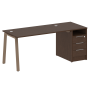 Рабочая станция Metal System Style БА.РС-СТП-1.3 1812x720x750