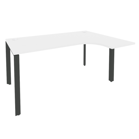 Стол эргономичный правый на П-образном м/к Onix O.MP-SA-4R 1580x1180x750