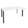Стол эргономичный правый на П-образном м/к Onix O.MP-SA-4R 1580x1180x750