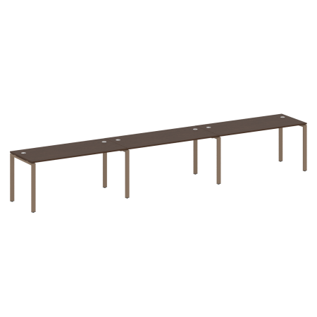 Рабочая станция на 3 раб. места Metal System Style БП.СМ-3.4 4800x720x750