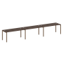 Рабочая станция на 3 раб. места Metal System Style БП.СМ-3.4 4800x720x750