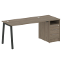 Рабочая станция Metal System Style БА.РС-СТП-1.3 1812x720x750