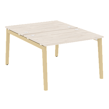 Рабочая станция на деревянных опорах Onix Wood OW.D.RS-2.2.8 1180x1635x750