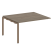Проходной наборный элемент переговорного стола Metal System Style БП.ППРГ-3 1400x1235x750
