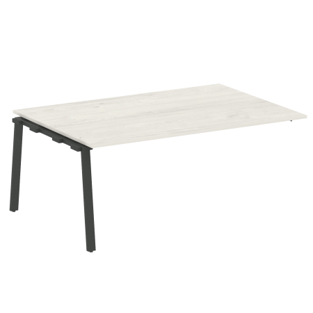 Проходной элемент стола для переговоров на А-образном м/к Metal System Style БА.ППРГ-5 1800x1235x750