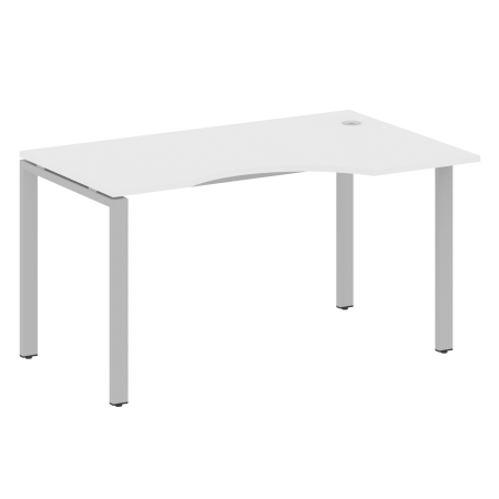 Стол криволинейный правый Metal System Style БП.СА-2 Пр 1400x900x750