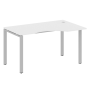 Стол криволинейный правый Metal System Style БП.СА-2 Пр 1400x900x750