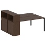 Рабочая станция с опорным шкафом-купе Metal System Style БП.РС-СШК-2.4 2010x1475x1098