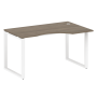 Стол криволинейный правый Metal System Style БО.СА-2 Пр 1400x900x750