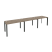 Рабочая станция на П-образном м/к  Onix O.MP-RS-3.2.7 3540x720x750