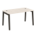 Стол руководителя на деревянных опорах Onix Wood Direct OW.SRR-3.8 1380x800x750