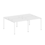 Рабочая станция на 4 раб. места Metal System Style БП.СМ-4.1 2000x1475x750