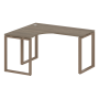 Стол криволинейный левый Metal System Style БО.СА-3 Л 1400x1200x750