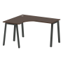 Стол криволинейный левый Metal System Style БА.СА-3 Л 1400x1200x750