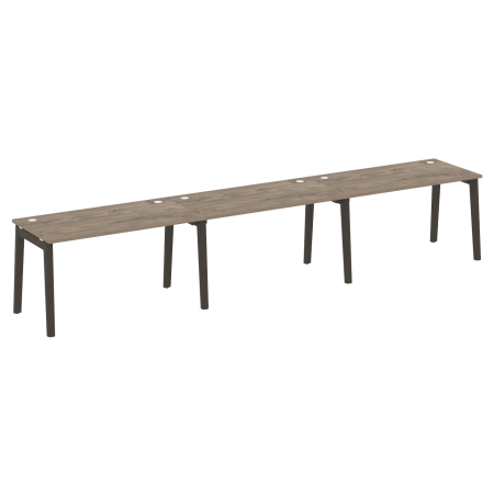 Рабочая станция на деревянных опорах Onix Wood OW.RS-3.3.7 4140x720x750