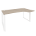 Стол эргономичный правый на О-образном м/к Onix O.MO-SA-1R 1580x980x750