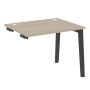 Стол-приставка к опорным элементам на деревянных опорах Onix Wood OW.SPR-1.8 980x800x750