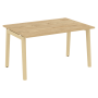 Стол переговорный на деревянных опорах Onix Wood OW.PRG-1.3 1380x980x750