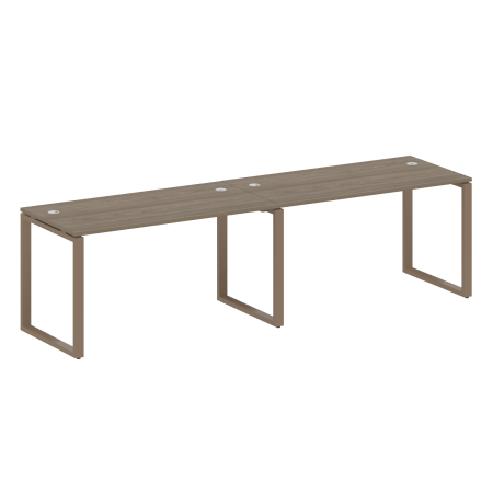 Рабочая станция Metal System Style БО.СМ-2.3 2800x720x750 (Вяз/Мокко металл)