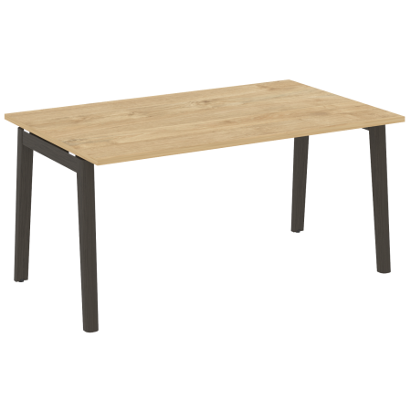 Стол переговорный на деревянных опорах Onix Wood OW.PRG-1.4 1580x980x750