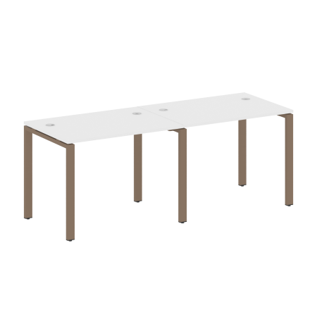 Рабочая станция на 2 раб.места Metal System Style БП.СМ-2.1 2000x720x750