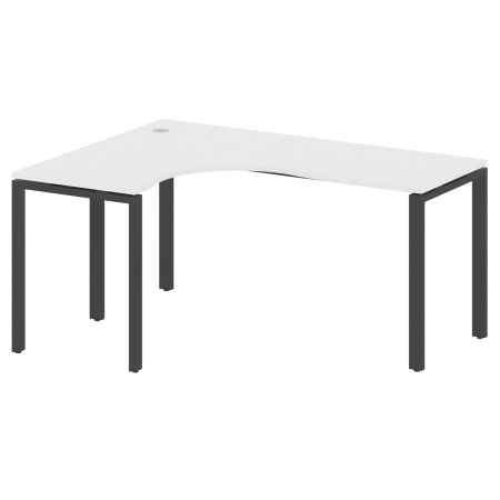 Стол криволинейный левый Metal System Style БП.СА-4 Л 1600x1200x750