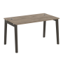 Стол руководителя на деревянных опорах Onix Wood Direct OW.SRR-3.8 1380x800x750