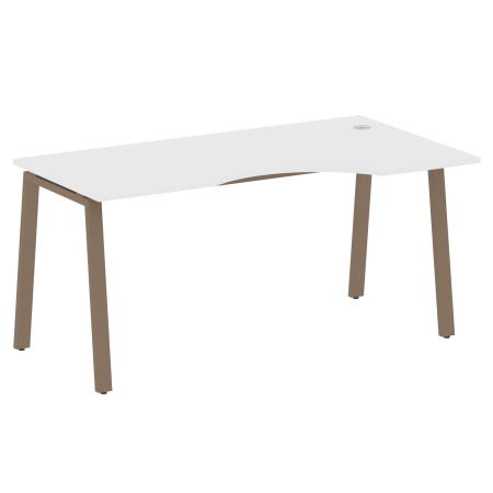 Стол криволинейный правый Metal System Style БА.СА-1 Пр 1600x900x750