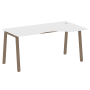 Стол криволинейный правый Metal System Style БА.СА-1 Пр 1600x900x750