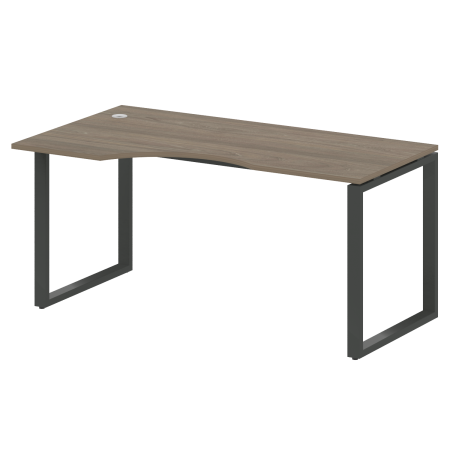Стол криволинейный левый Metal System Style БО.СА-1 Л 1600x900x750